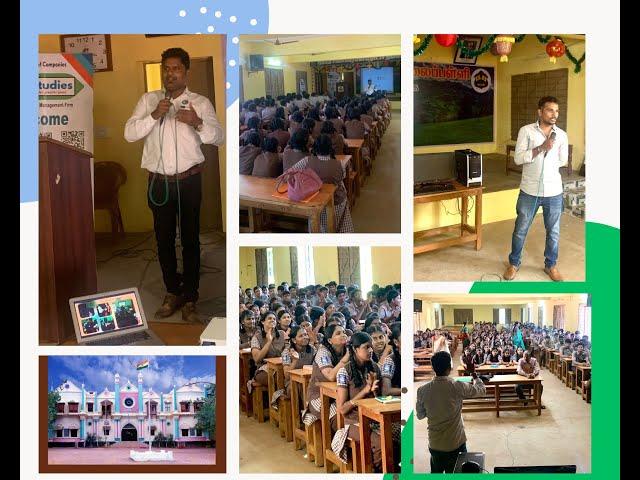 GRIT DigiTech School Visit (GRIT DigiTech Pvt Ltd at  Rajah's Higher Secondary School, Sivaganga) 
