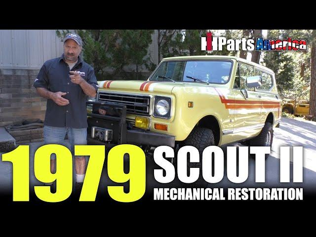 1979 Yellow Scout II "Sherman Balch" Edition - Drivetrain Overhaul from the IH Parts America Shop