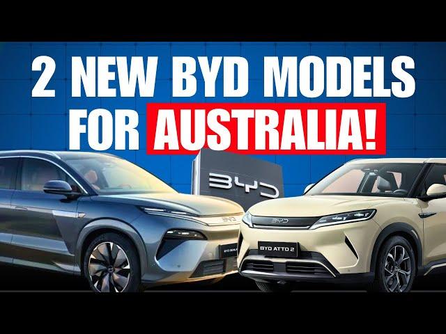 BYD bringing NEW Atto 2 EV and Sealion 8 PHEV to Australia this year!