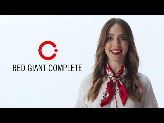 RED GIANT COMPLETE | Introducing Red Giant Complete - Get everything we make!