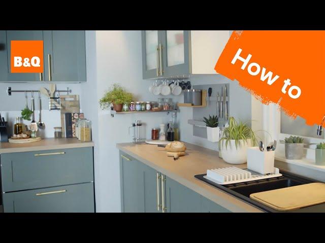 How to maximise your small kitchen space