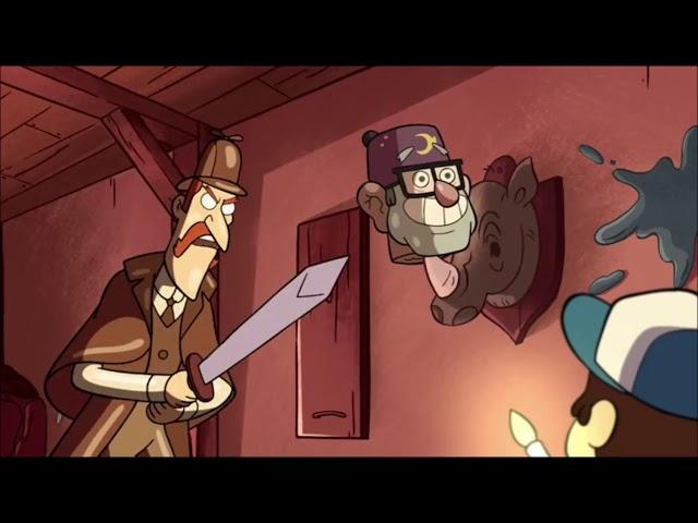 Gravity Falls -Wax off fight