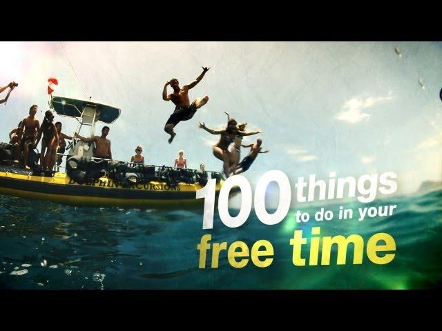 100 things to do in your free time (ages 18-24)