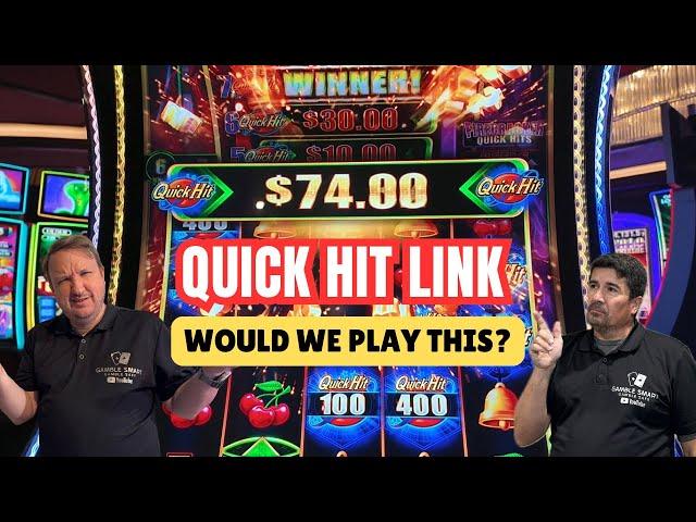 QuickHit Link Slot Machine  Good Machine to Play? Would We Recommend It? #slots