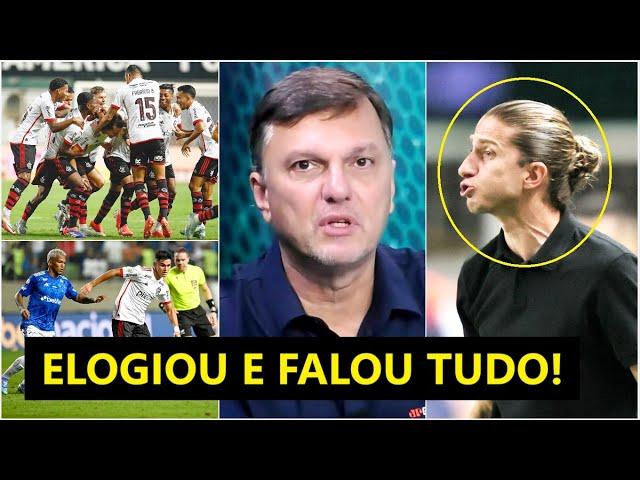 "EU TÔ GOSTANDO MUITO DE VER como o Filipe Luís está..." OLHA o que Mauro Cezar ELOGIOU no Flamengo!