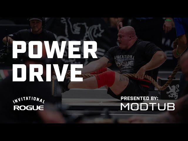 Full Live Stream - Power Drive - Strongman Event 4 | 2024 Rogue Invitational