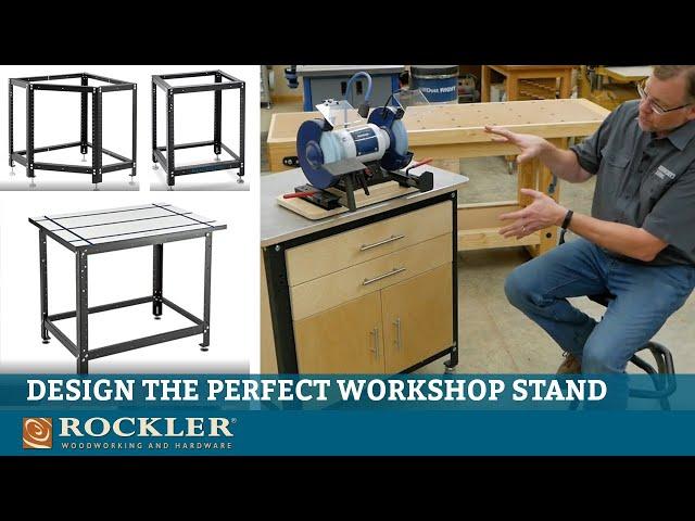 How to Build a Workshop Tool Stand Using Rock-Steady Shop Stands