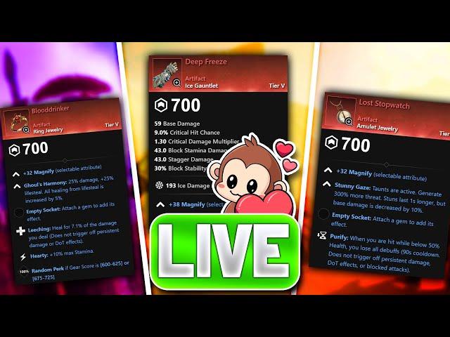 Don't *MISS OUT* on these Artifacts! Wars, PvP, Dungeons | twitch.tv/baboonbanana99