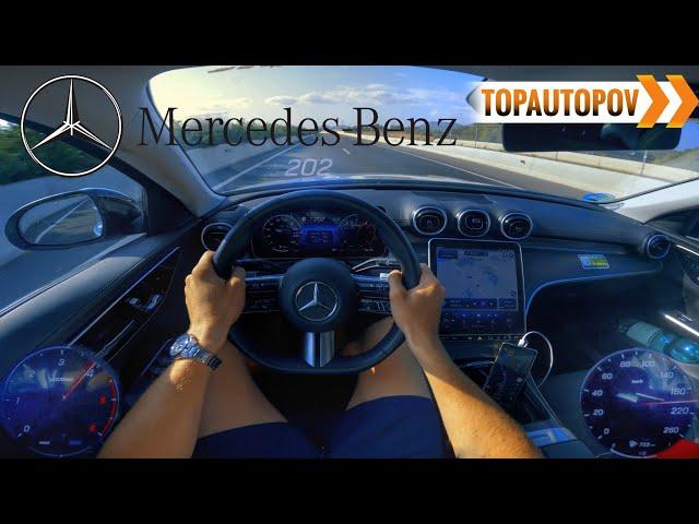 Mercedes-Benz C 200d W206 (120kW) |117| 5K60 TEST DRIVE POV - ACCELERATION, FOREST DRIVE, VIEW SPOT!