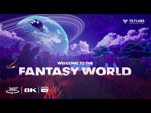 Amazing 8K VR 360° Video - Fantasy World - Created Using Unreal Engine 5 | Tiltlabs