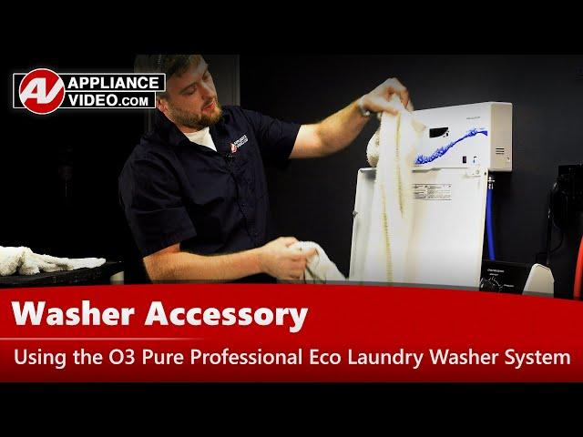 Washers that Removes Odors, Mold & Mildew  - With Eco Pure system - in ONLY Water no Detergents