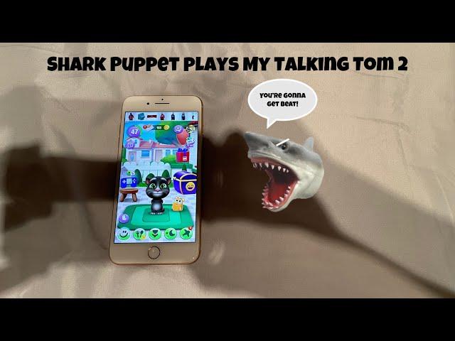 SB Movie: Shark Puppet plays My Talking Tom 2!