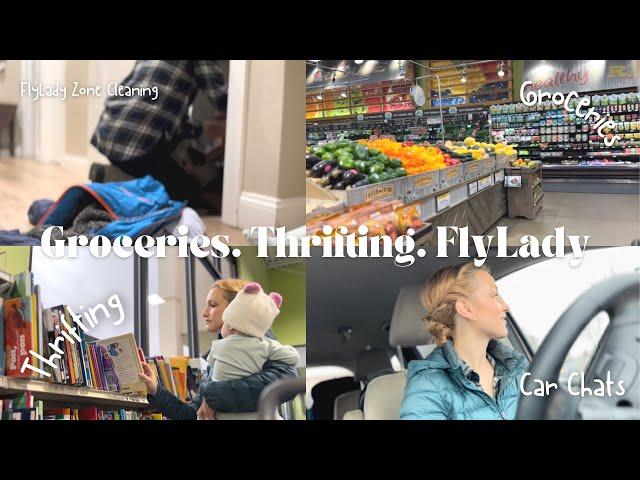 Running Errands. Groceries. Thrifting. FlyLady Zone Cleaning