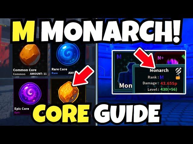 HOW To GET The M Monarch In Roblox Arise Crossover (M Monarch & Core Guide)