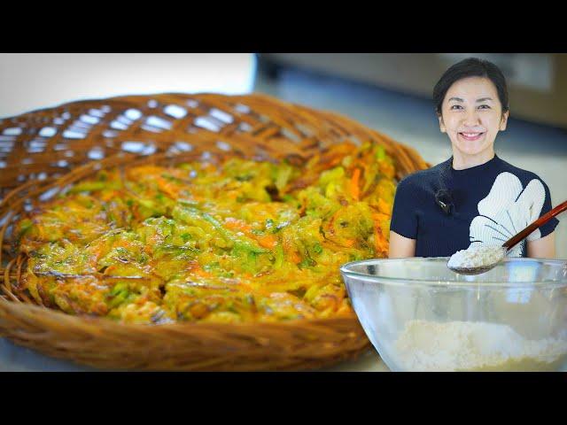 How to make Korean Pancakes without Pancake Mix, by Jia Choi