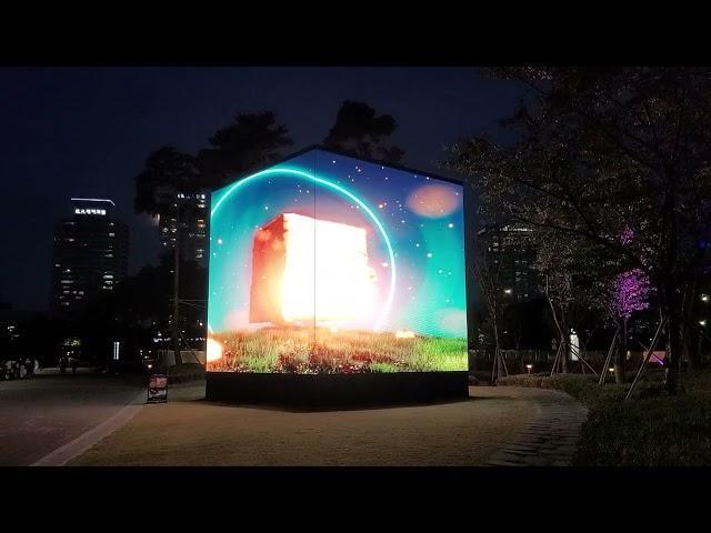 롯데타워 202209 미디어큐브