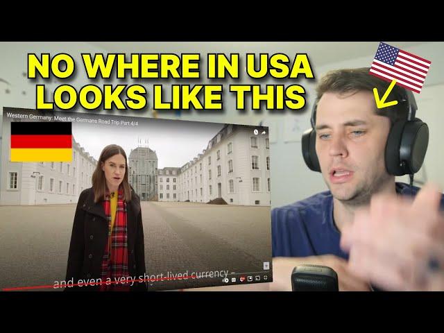 American reacts to 'Western Germany: Meet the Germans Road Trip Part 4/4'