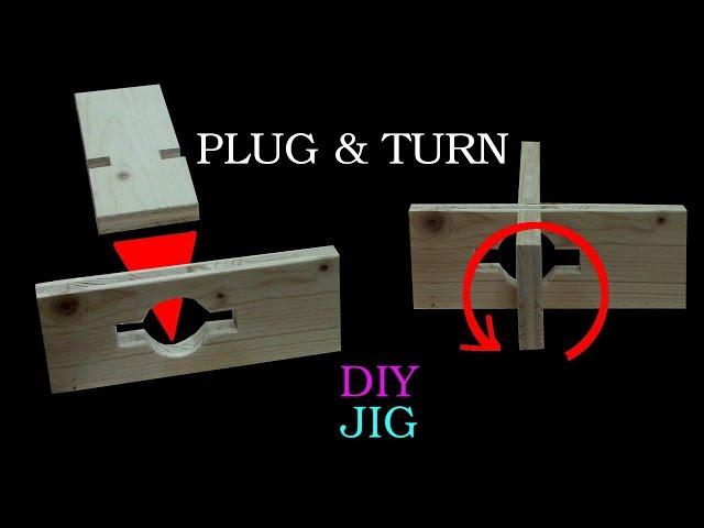 An unusual wood connection that no one knows and everyone immediately understands. - DIY JIG