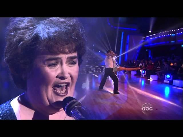 Susan Boyle - I Dreamed A Dream - Dancing with the Stars - 2009