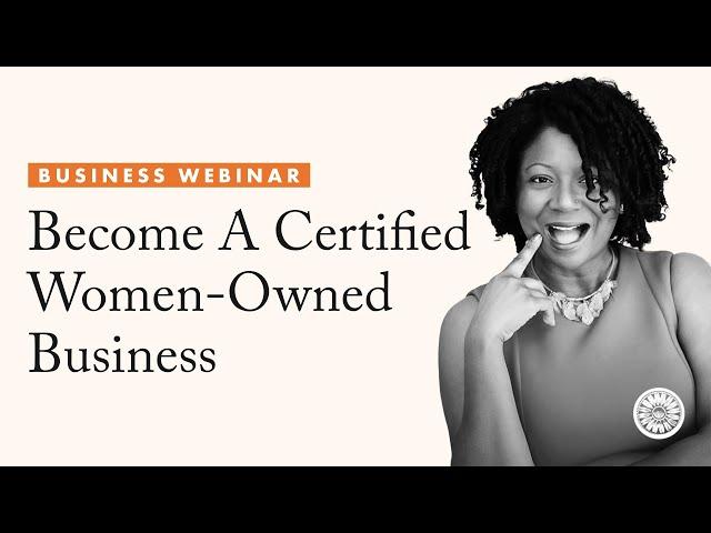 Become a Certified Woman-Owned Business