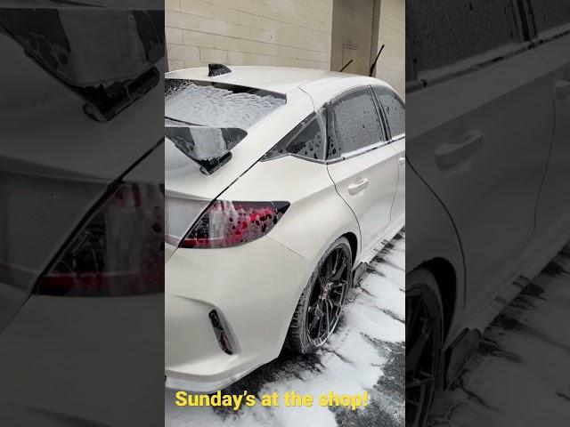 Civic Type R #fl5 first ️ car wash   ‍️ #carwash #ctr #de4 @vcdracing