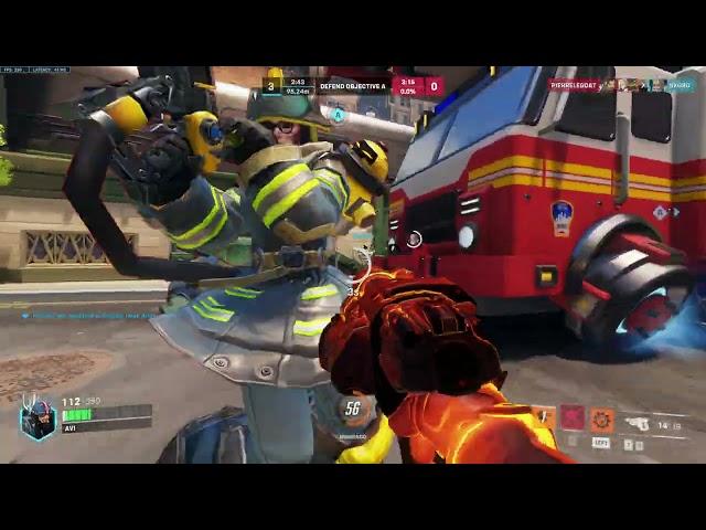 Overwatch 2 - Competitive with Thorbjörn 76 dps -  gameplay - John Overwatch :-) Full-Match