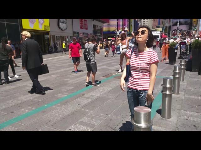 The Donald in Times Square