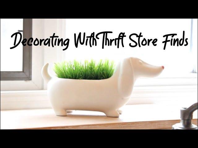 Decorating With Thrifted Finds | Farmhouse Cottage Style Decorating