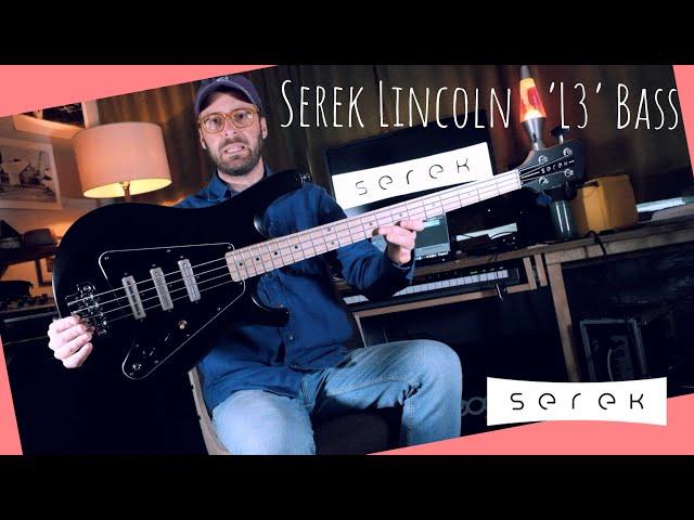 Serek Basses / Lincoln L3 Bass Demo [Gibson Grabber G3] / Curtis Novak Pickups