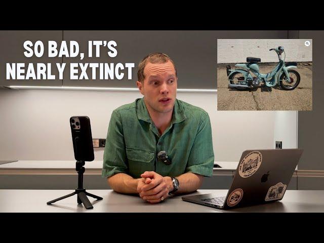 A Motorbike So Awful, It's Very Nearly Gone