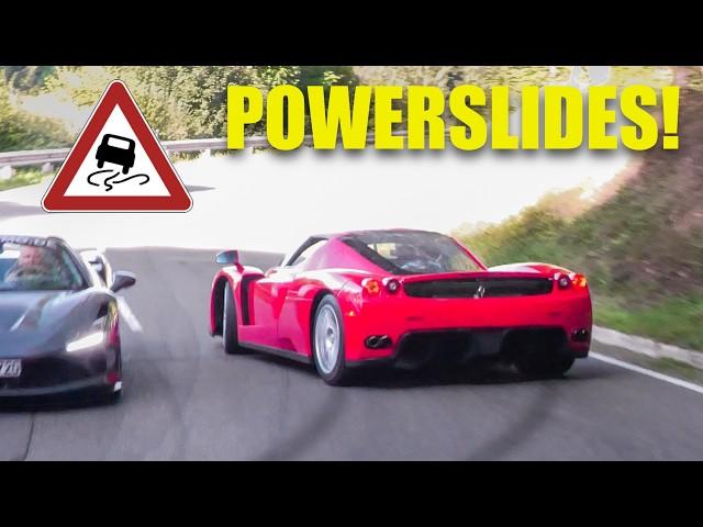 $5 MILLION Ferrari Enzo Driving Around The Nürburgring, DRIFTS Onboard! + 812 Competizione Aperta