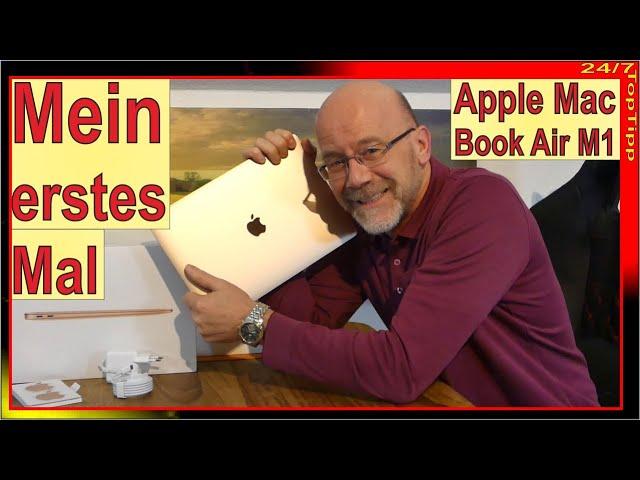 Mein erster Mac [ MacBook M1 ] Windows Wechsel zu Apple macOS - Teil 1 Unboxing erster Eindruck