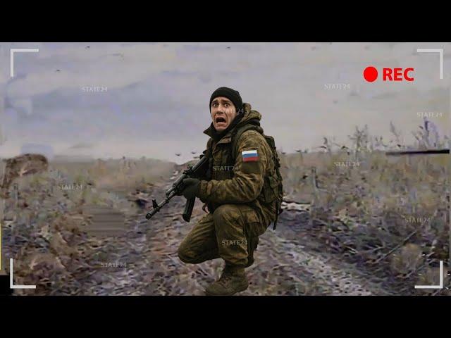 Out of Nowhere Ukrainian Strike Destroys Advancing Russian Unit