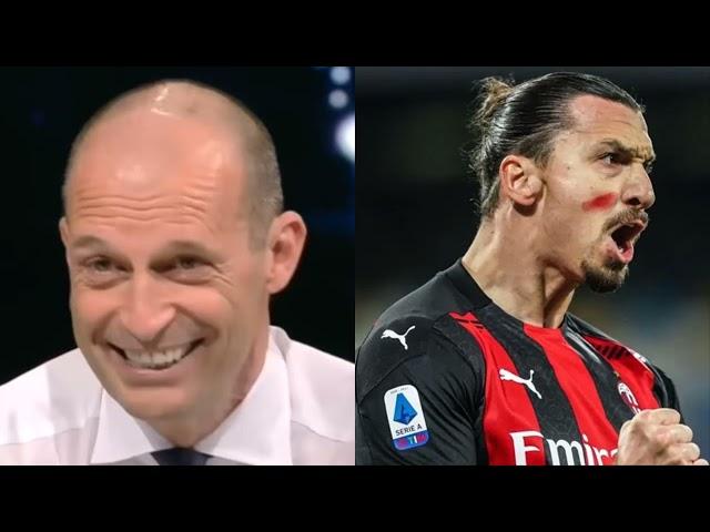 MAX ALLEGRI PARLA DI IBRAHIMOVIC! Ecco cosa pensa