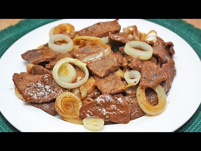 Filipino housewife showed me this beef recipe!