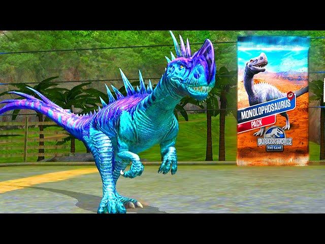 MONOLOPHOSAURUS UNLOCKED SCELIDOSAURUS VS BOREALOPELTA BATTLE | JURASSIC WORLD THE GAME