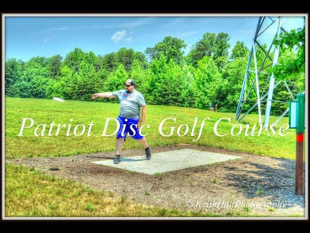 Patriot Disc Golf Course at Triad Park, Kernersville NC