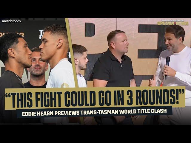 "Time To Find Out How Great You Really Are!"- Eddie Hearn On Jai Opetaia Vs David Nyika