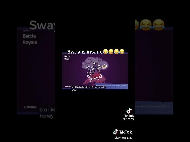 Sway pops off