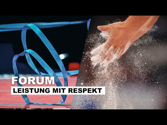 Forum  "Leistung mit Respekt" | Deutscher Turner-Bund