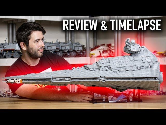 2019 LEGO Star Wars UCS Imperial Star Destroyer 75252 REVIEW (4K)