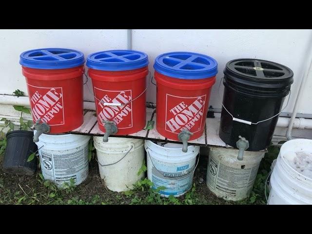 Three Bokashi Bucket Types