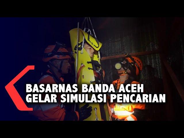 BASARNAS BANDA ACEH GELAR SIMULASI URBAN SAR