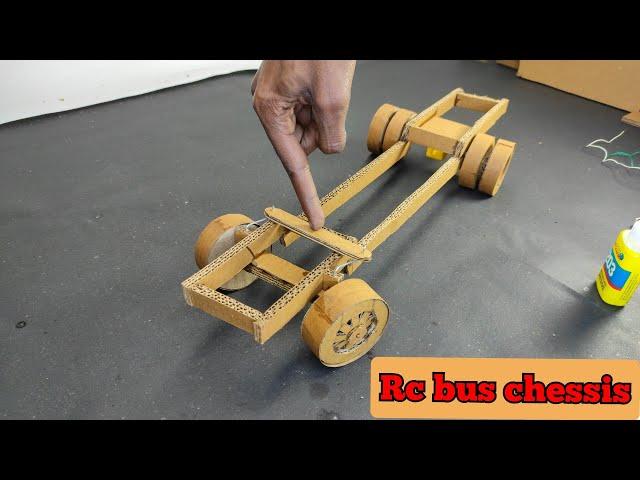 How to make rc truck, bus chessis