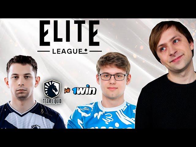 НС смотрит ФИНАЛ турнира Team Liquid vs 1win | Elite League Season 2