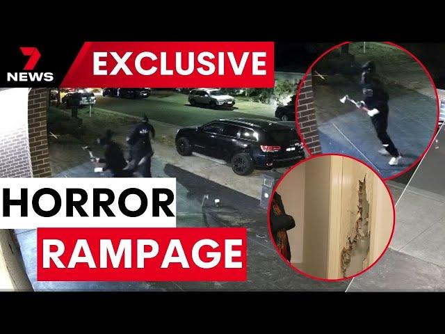 A family home raided by an armed and violent gang in the middle of the night | 7NEWS