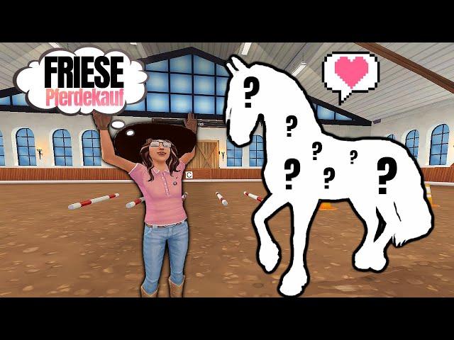 ich kaufe den  FRIESEN  Star Stable Pferdekauf