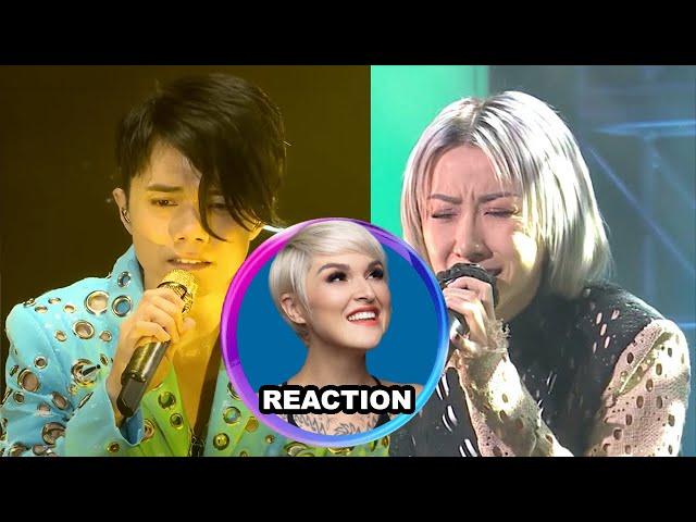 Vocal Coach Reacts to Vincy vs Hins Cheung｜國外聲樂老師對比 泳兒 張敬軒《春秋》舞台 #泳兒 #張敬軒 #hinscheung #vincy