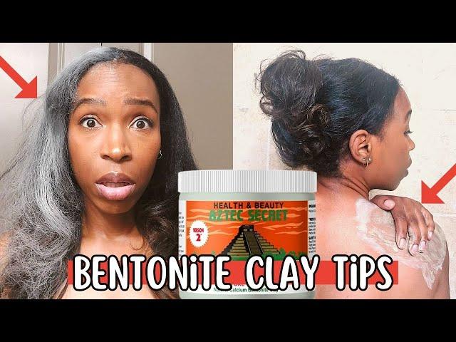 AZTEC HEALING CLAY HACKS - 5 MORE Ways To Use Bentonite Clay