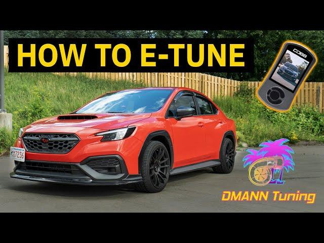 How To E-Tune Your Subaru WRX [Deep Dive + DMann Tuning]